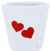 Espresso Becher rotes Herz | 1 Stück