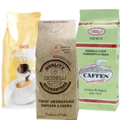 Espresso für Cappuccino Probierpaket | Bohnen 3 kg