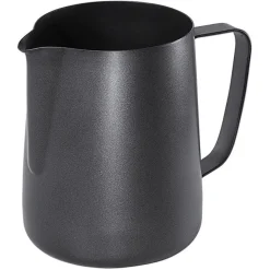 Latte Art Milchkanne Antihaft | schwarz 0,35 l