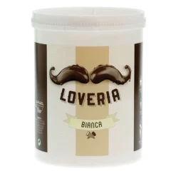 Loveria Bianca weiße Schoko Creme | 1,2 kg Dose