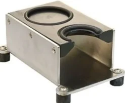 Tamping Station Exclusive | Edelstahl / Holz