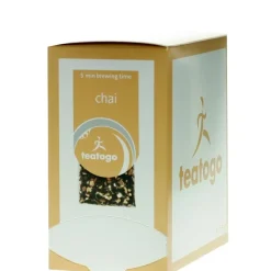 teatogo Chai Schwarztee | 25 Beutel 125 G