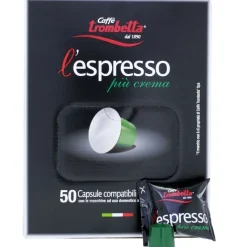 Trombetta Piu Crema | Nespresso®* 50 Kapseln 275 g